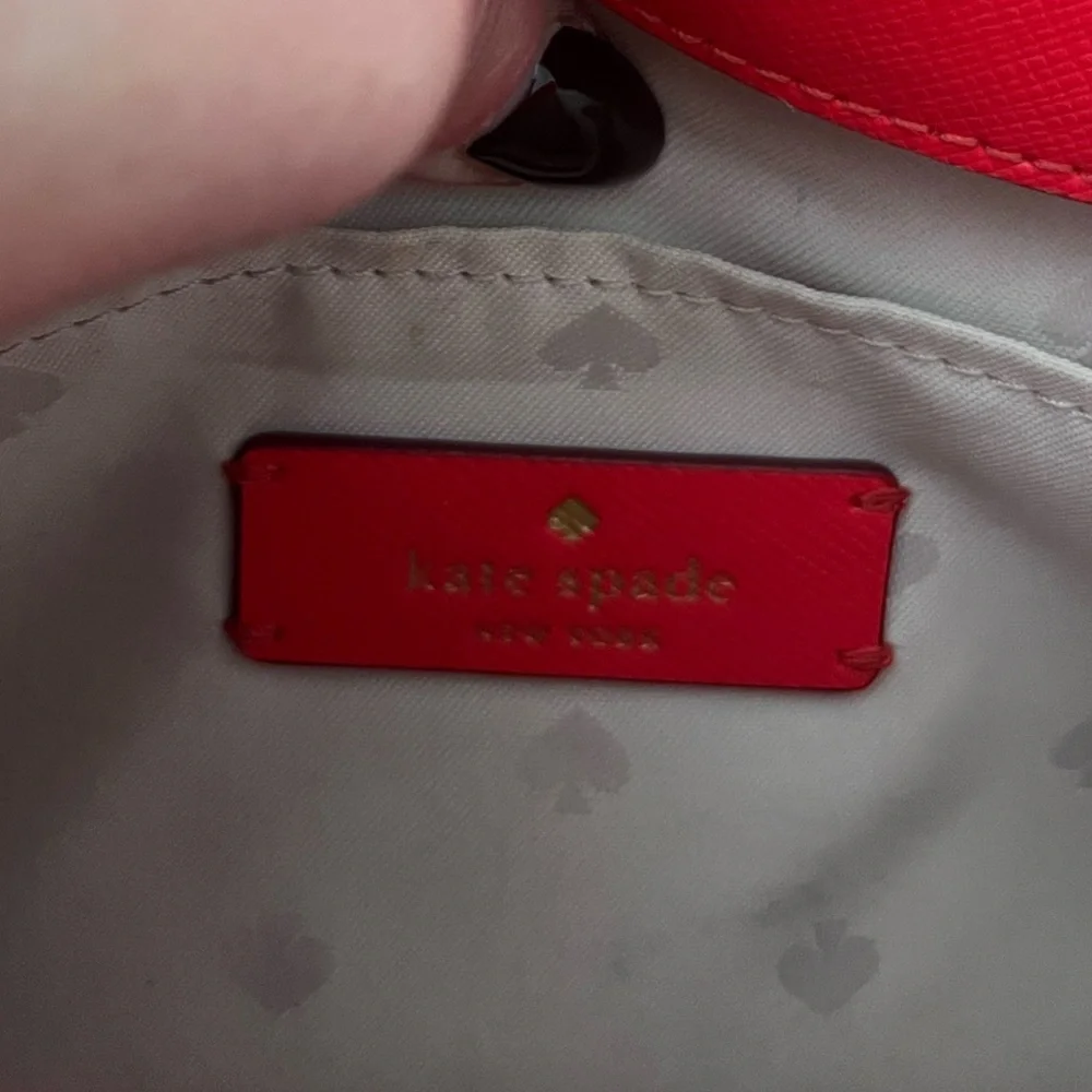 Kate Spade Red Carson Crossbody Bag